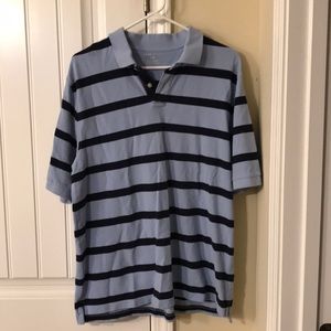 Men’s Polo Shirt Light Blue/Navy